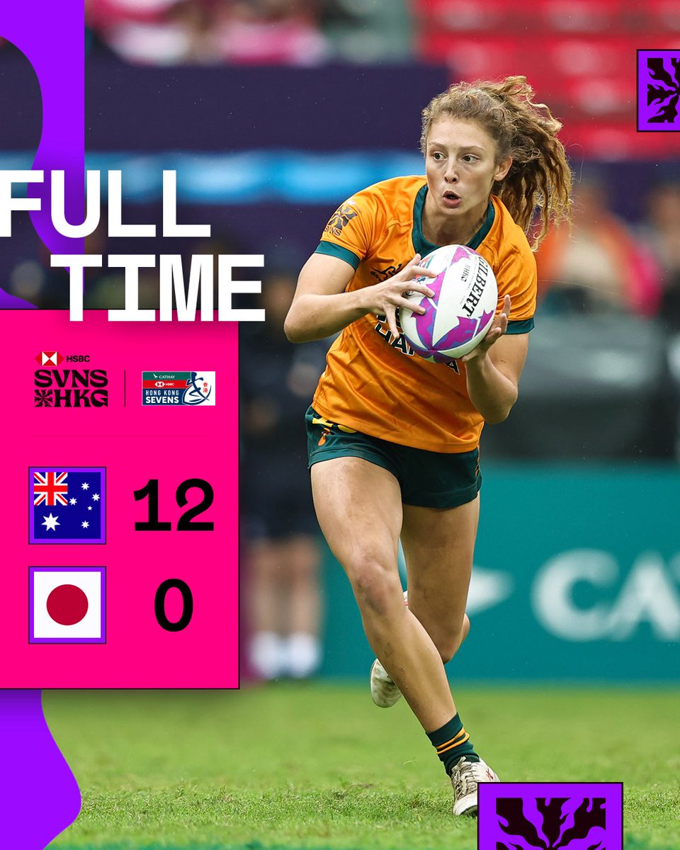 The final semifinal spot has been claimed 🇦🇺

#HSBCSVNS | #HSBCSVNSHKG | @Aussie7s