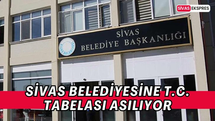 Sivas Belediyesine T.C. Tabelası Asılıyor 

sivasekspres.com/haber/sivas-be…

#sivas #sivasspor #haber #gazete #günaydın #türkiye #turkey #politika #ekonomi #spor #siyaset #sağlık #haberler #güncelhaber #gazeteci #gazetecilik #sport #basın #press #sondakikahaber #sondakika #gazeteoku