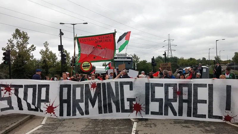 We’ll be gathering from 11am today by Barclays, Lincoln High Street. If you’re in town please stop and show your support. We must STOP ARMING ISRAEL!