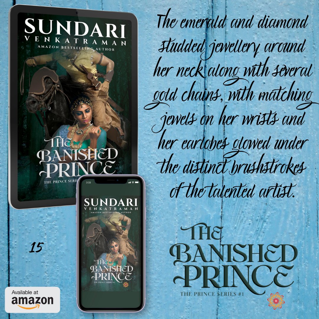 THE BANISHED PRINCE #HistoricalRomance #HistoricalFiction #KindleUnlimited #Amazon #SundariVenkatraman #Bestseller What truly   fascinated everyone was the devil-may-care expression on the prince’s face, as if he was not being accused of a heinous crime. amazon.com.au/dp/B0CTL2WXLT