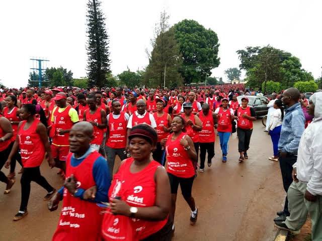 Who wants to join me tomorrow for #AirtelKabakaRun2024 as we race towards a future free from AIDS😊