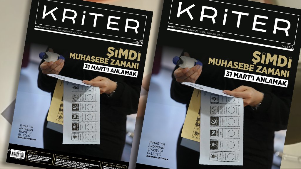 📢 Kriter’in Nisan Sayısı Çıktı: Şimdi Muhasebe Zamanı 🔎⏩ setav.org/kriterin-nisan… #31Mart 👥🖋: @burhanduran @heberis @ozdemirzehraf @bakilaleoglu @cengizalgan, Zakir Avşar, @mert_akgunn @cenau @numanis @dr_murat_aslan @tuncdemirtas @haydaroruc @muharremkilic1, M. Hüseyin