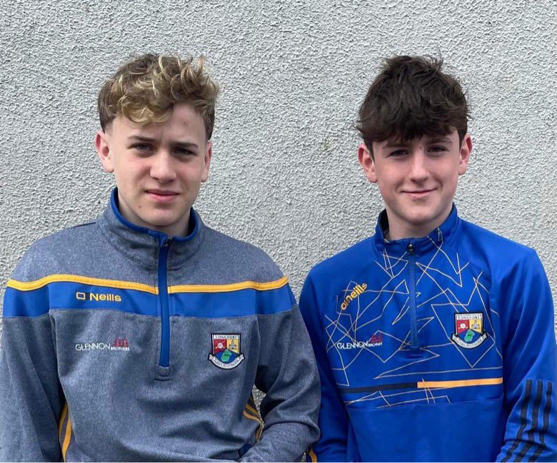 Best of luck to Olan Morgan and Diarmuid O’Brien along with the rest of the Longford u16 team who are in action against Westmeath later today. 💪💙 #SlashersAbú 💙