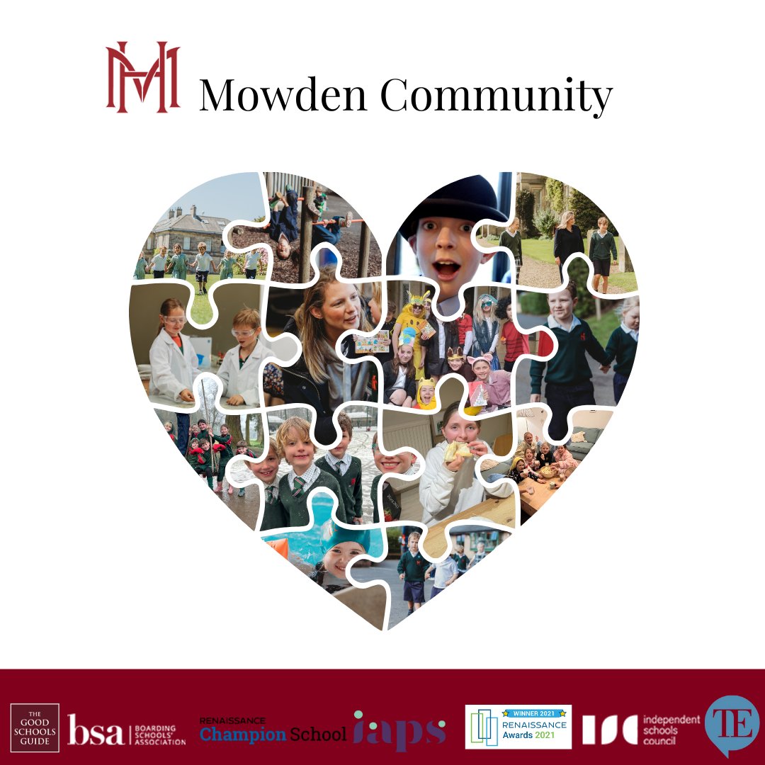 85+ years strong! Our Mowden Hall family thrives on its warmth, inclusivity & YOU! Children, parents, teachers, alumni - all play a part in our success. Together, we make Mowden Hall a special place to learn & grow. #MowdenHallCommunity #SchoolFamily