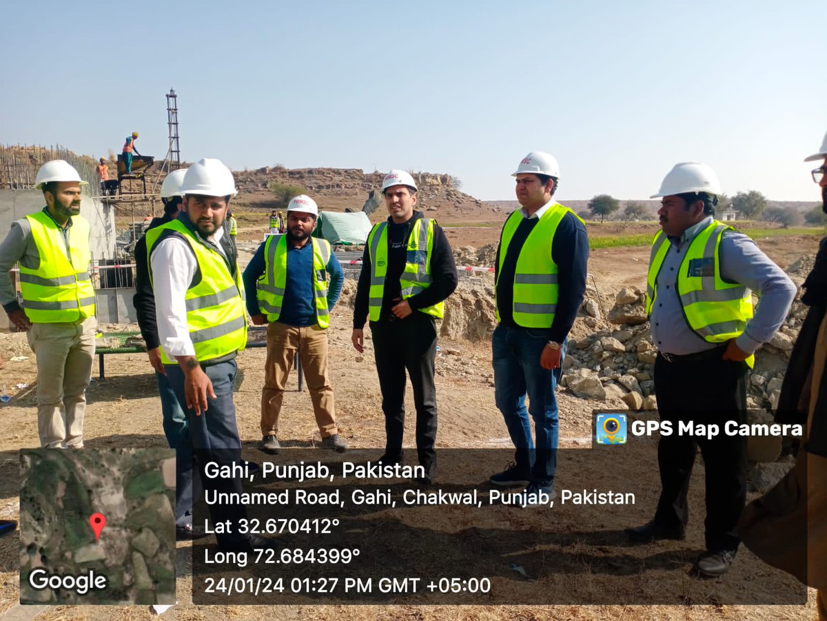 NabeelNawabi's tweet image. Project Director and Chief Operating Officer visited tehsil Kallar kahar sites. 
Construction of OverHead reservoir and installation of tubewell. Construction of Sewage treatment plant in progress at tehsil Kallar kahar.
@WorldBank #PRMSC #PRSWSSP