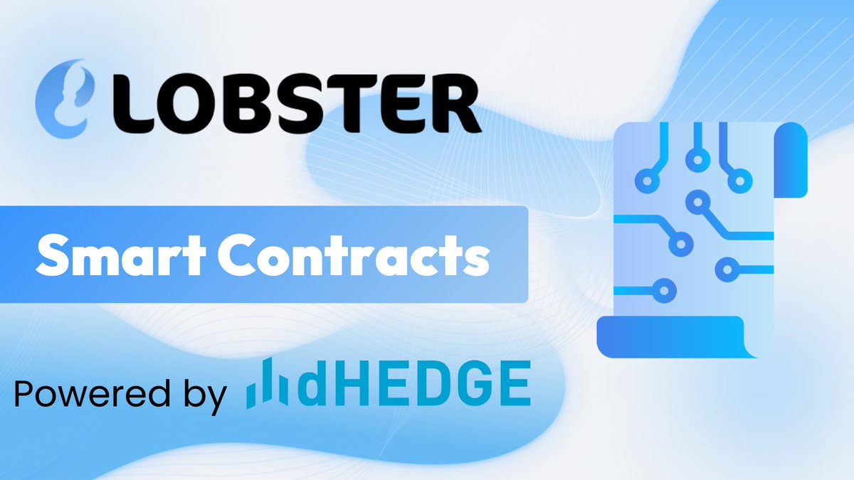 🔐✨ Lobster Smart Contract Deep Dive ✨🔐 Powered by @dHedgeOrg , Lobster vaults are permission-based. But let's break down what that really means for you. 🚀 1️⃣ Scope & Strategy Compliance: Our vaults can't deviate from their strategies. They're designed to perform only