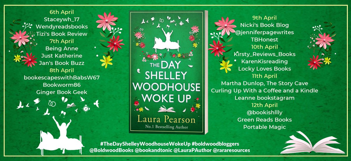 It’s publication day for @LauraPAuthor and #TheDayShelleyWoodhouseWokeUp 

My ⭐️⭐️⭐️⭐️⭐️ review is over on IG this morning (although X isn’t let me share the link 😢)

Thanks to @rararesources and @BoldwoodBooks for my spot on the tour