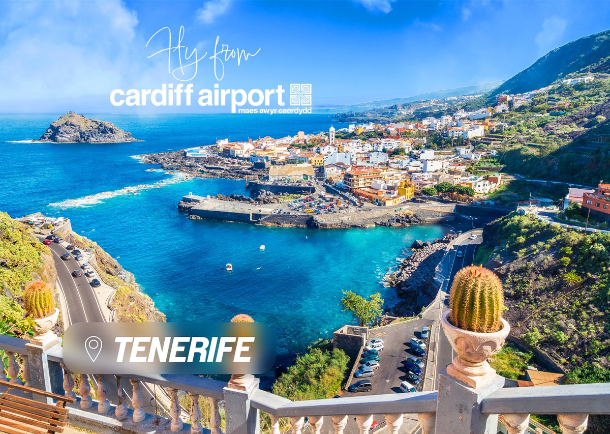 🚨 Our new Ryanair route to TENERIFE takes flight today!✈️ Journey with us every Saturday for a sun-kissed escape. ☀️ Ready to fly? Book now!👇 bit.ly/4bQYOYQ