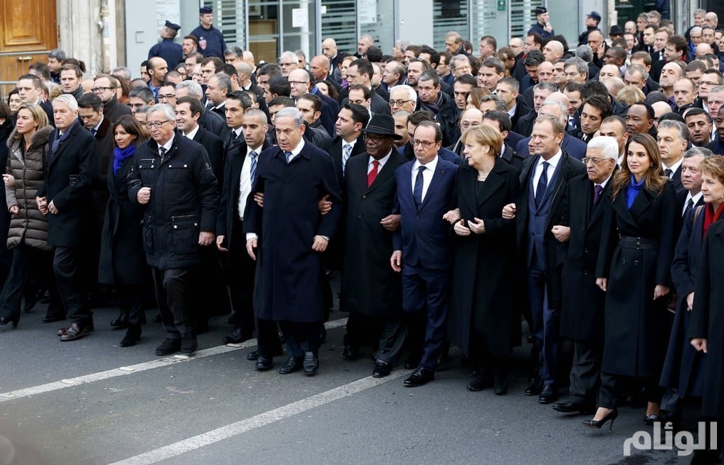 Who remembers this picture? This was in the year 2015, when most of the leaders, presidents and rulers of the world traveled to Paris, where they organized a huge march in the center of the French capital, Paris, to denounce and denounce the killing of 17 civilians in the Charlie…