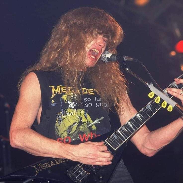 Dave Mustaine, because it's Dave freakin' Mustaine people!!... 🤘😈

#DaveMustaine #Megadeth #MetalMasters #MetalVocalist #MetalGuitarist #MetalForTheMasses #Apple985FM #Stix #MFTM #Skullboi #MadeInMetal2019 #BacchusMarsh @MegadethDigital @Mega