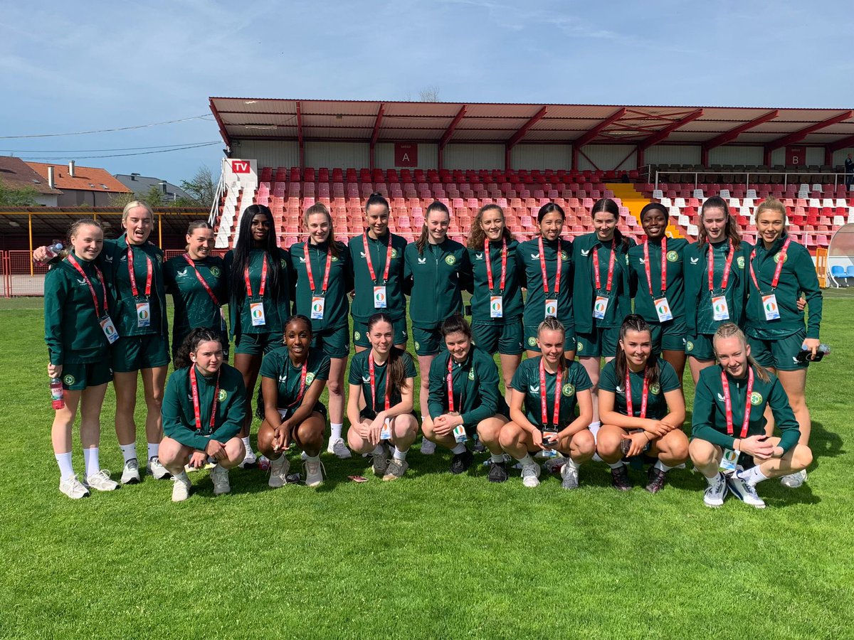 WU19S Match Day 2 v Austria, kick off 12.30, ( 11.30 Irish time) Great squad and they’re all set COYGIG 🇮🇪⚽️🤞🤞🤞 Match can be viewed through this link oefb.at/oefb/News/WU19…