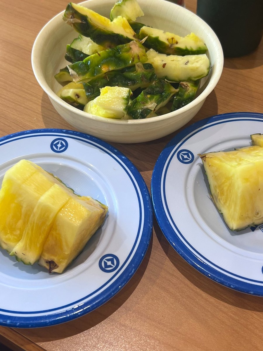 (。;゜▽゜)くら寿司のびっくらポンでキッドさんが全然来ないなっしー
もうカットパインしかはいらないなっしー
