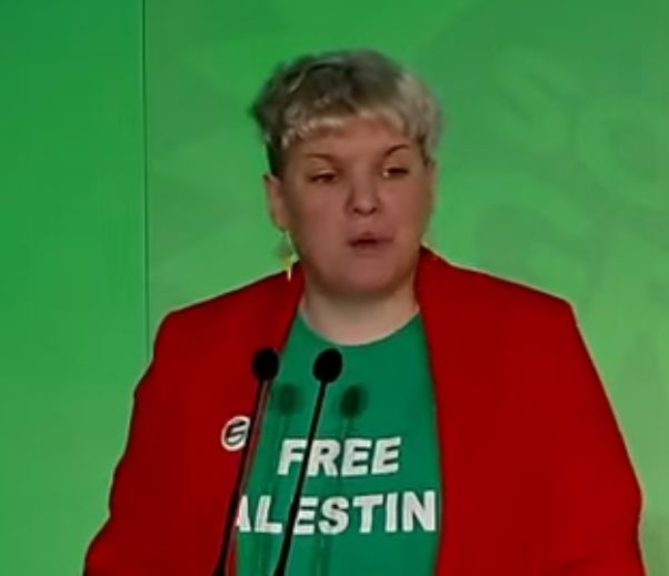 @AlysGreens welcoming #SGPConf to Edinburgh 💚 We are very lucky to have such passionate and hardworking @scottishgreens councillors. Really enjoyed hearing about our nationwide #GreenWins and a reiteration of our support for a Free Palestine 🇵🇸