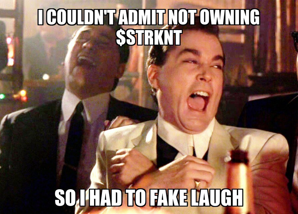 $STRKNT is like that secret ingredient. Makes everything better. #WDOYA #MemeNot 

t.me/starknot_token 
strknt.com