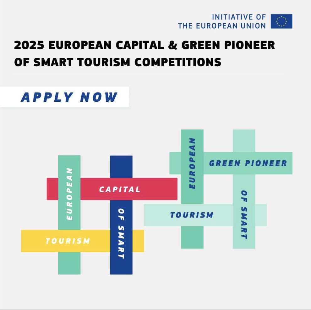 Is your destination a model for sustainable tourism?
Join #EUGreenPioneer 2025 to showcase your Albanian tourism spot's eco-initiatives! 🌿
Apply by May 31, 2024, for a chance to be Europe's Smart Tourism leader.
 
👉 Learn more & access the guide at SmartTourismCapital.eu