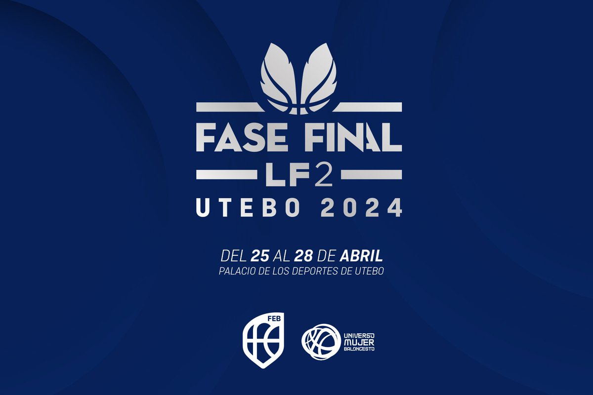 La #FaseFinalLF2 se jugará en el Palacio de los Deportes de Utebo (Zaragoza) del 25 al 28 de abril. #miralvallenuncaserinde
