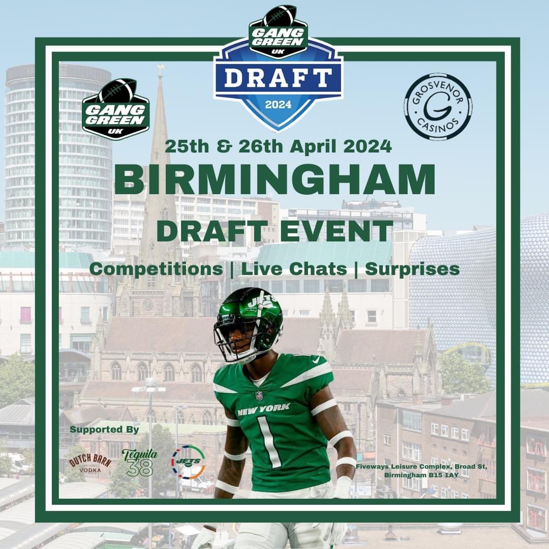 Drop us a message for more info #NFLDraft2024 #TakeFlight #ganggreen #newyorkjets