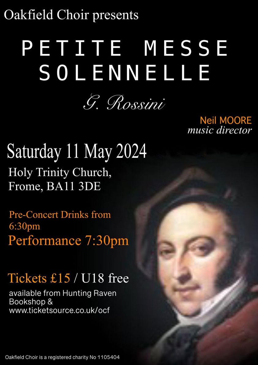 Oakfield Choir (@oakfieldchoir) on Twitter photo Tickets for our 11th May Rossini concert conducted by <a href="/bathmusicman/">Neil Mööre</a> are now on sale! Get them from choir members, <a href="/HuntingRavenBks/">Winstone's Hunting Raven Books</a> or on-line from ticketsource.co.uk/ocf Tickets for our 11th May Rossini concert conducted by <a href="/bathmusicman/">Neil Mööre</a> are now on sale! Get them from choir members, <a href="/HuntingRavenBks/">Winstone's Hunting Raven Books</a> or on-line from ticketsource.co.uk/ocf