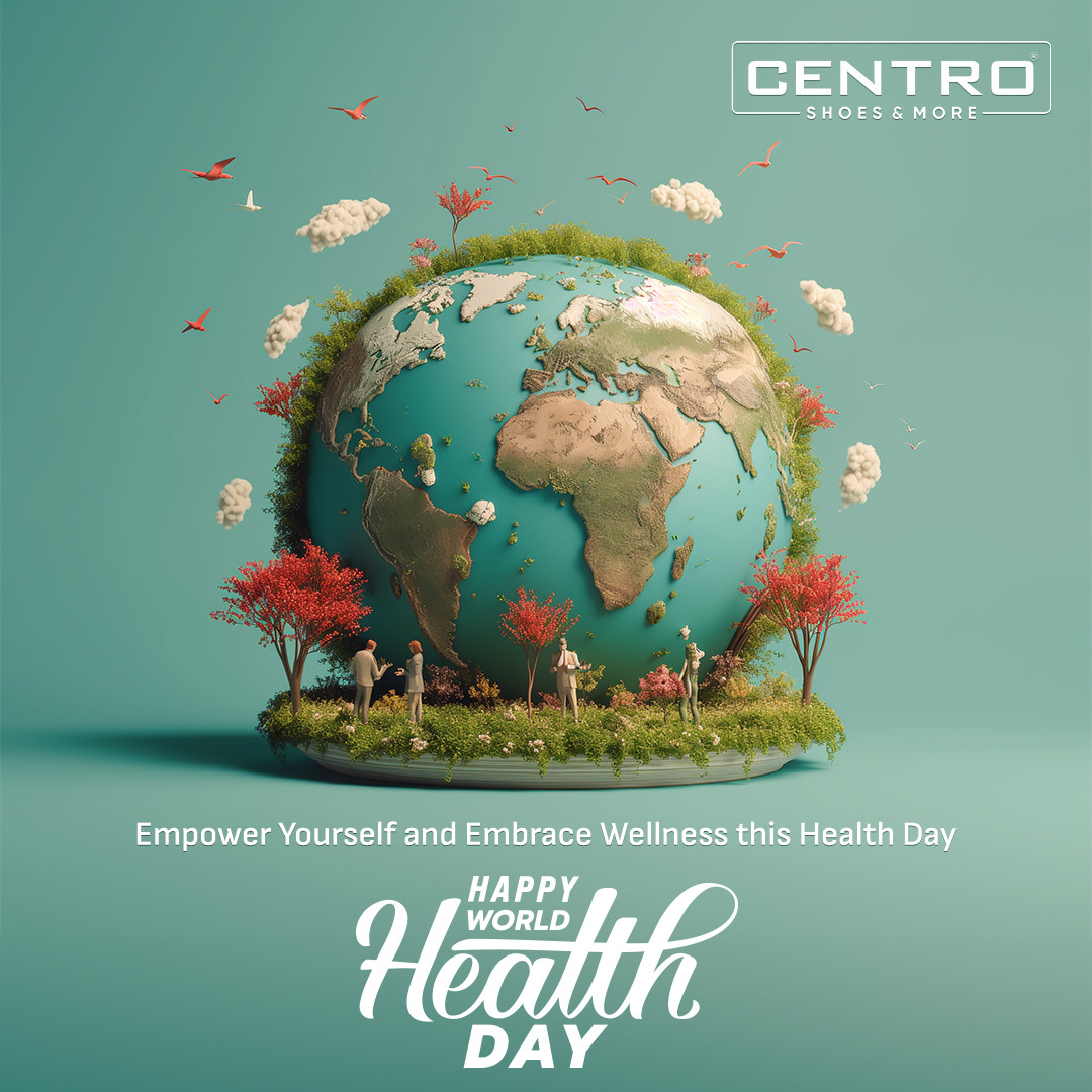 Celebrate World Health Day by prioritizing self-care and healthy choices!

#centroshoesindia #centroshoes #centro #WorldHealthDay #healthday #healthybody #healthymind #fitness #wellness #healthy #healthyfood #healthyeating #healthyactivelifestyle #healthymindhealthybody