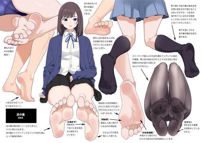 足の裏にはフェチが詰まっている 