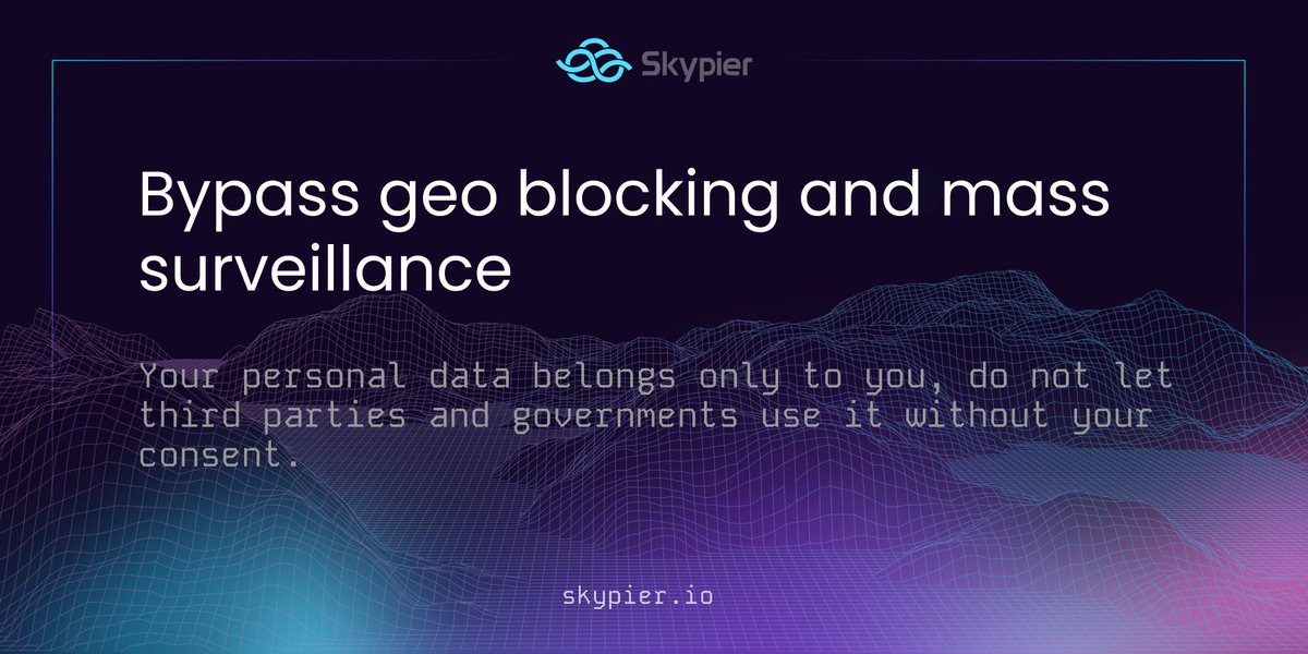 SkypierIO's tweet image. Remove single point of failure by using a #decentralized infrastructure.