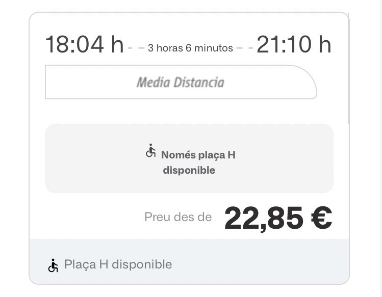 Mentrestant, si jo vull pujar demà a VLC des d’Elx, només hi ha tres trens i el de la vesprada ja està complet, com passa sempre.

Això no és “centralisme”, amics, això és política nacional activa per a desvertebar-nos entre els valencians i assimilar-nos a Castellà #EmergènciaPV