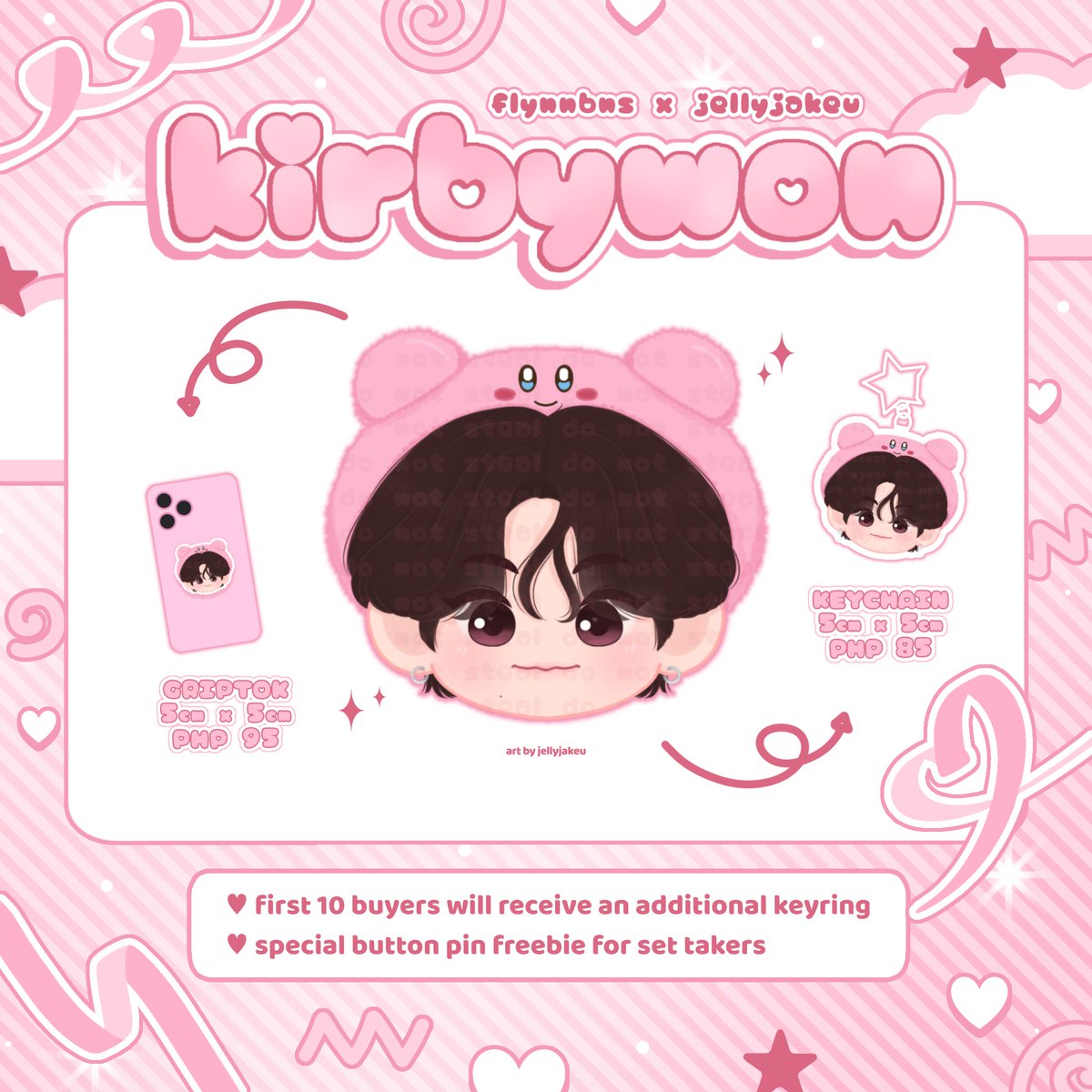 flynnbns's tweet photo. 𝙟𝙪𝙣𝙜𝙬𝙤𝙣 𝙖𝙘𝙧𝙮𝙡𝙞𝙘 🎀🌷💗
by: flynnbns
art by: @jellyjakeu 

ORDER FORM:  https://t.co/qlIYPnEbTn
DOO &amp; DOP: 4/16 

#Rt lottery - 2 winners of keyring

for every purchase ₱15 will be donated to jungwonlandph 
#ENHYPEN #엔하이픈 #JUNGWON  #정원 https://t.co/ULefiB4L7n