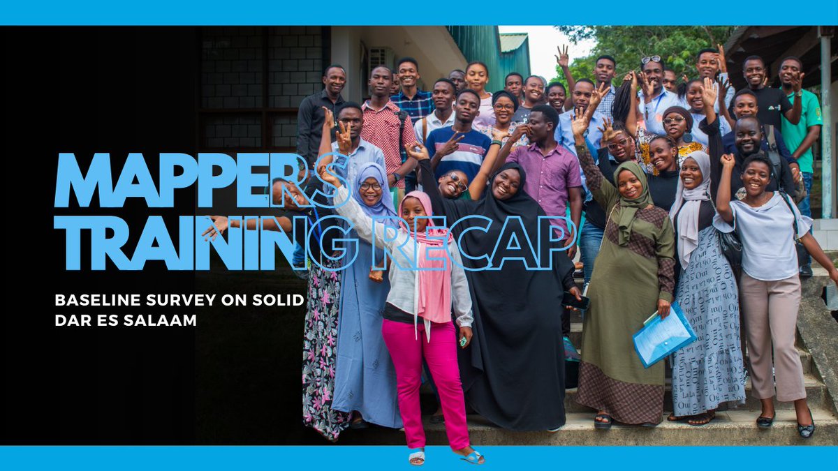 We have shared our latest video highlighting the training of an amazing team of 44 mappers! 😊 They're conducting a baseline survey on #solidwastemanagement across 43 of Dar es Salaam's wards. Watch now and subscribe for more! youtu.be/1xTswnesVYc