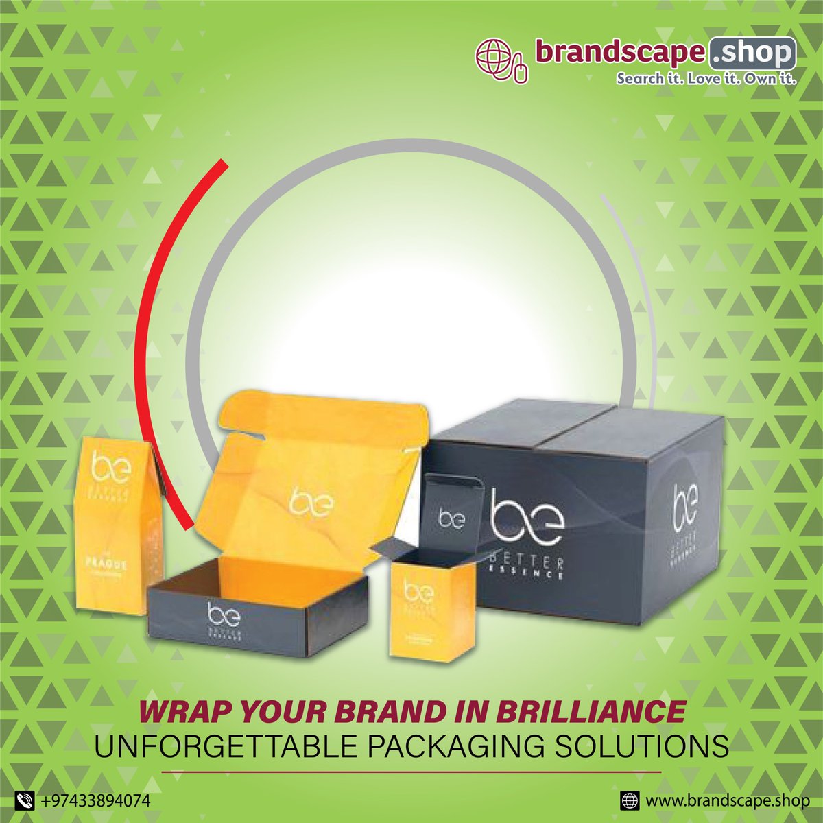 brandscapeshop's tweet photo. Wrap Your Brand In Brilliance With Our Unforgettable Packaging Solutions.
Shop at https://t.co/PivULpyAMV
Click here for today's deal https://t.co/9onQAID7fK
For More Inquiries Contact
33894074
#packagingbox #packagingbag #packagingsolutions #packagingitems #papercrafts https://t.co/f7kdVC2EWe