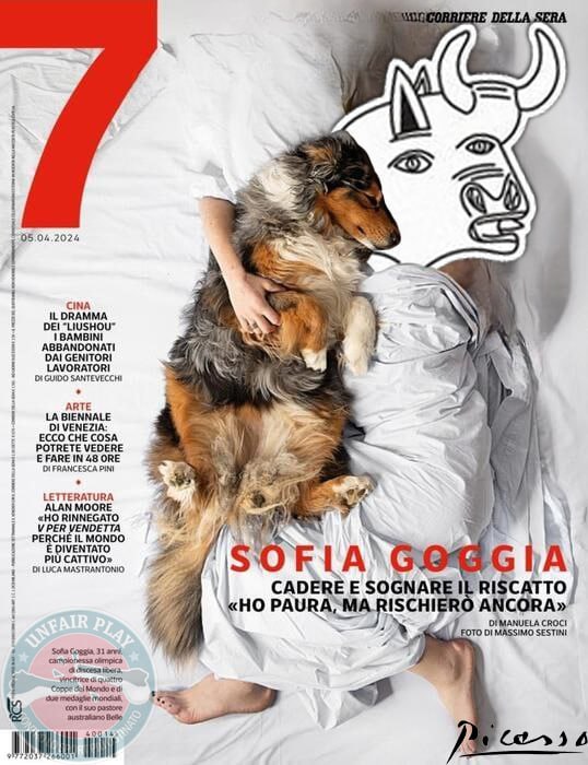 La nuova copertina di 7.

#Goggia #SofiaGoggia #corrieredellasera