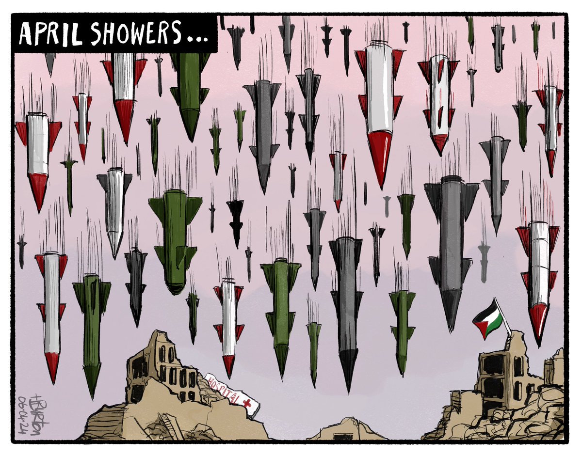 My cartoon in today's @irishexaminer. #Gaza