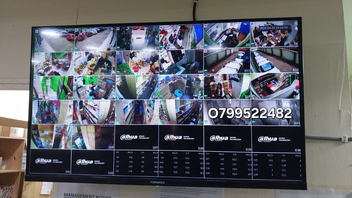 Exciting News!  Our team has completed the installation of 26 cutting-edge IP cameras in Westlands!
 🌟  Huge thanks to everyone who put their trust in us! 
For top-notch CCTV installation services in Kenya, contact us at O799522482
#cctvcameras
   #10over10