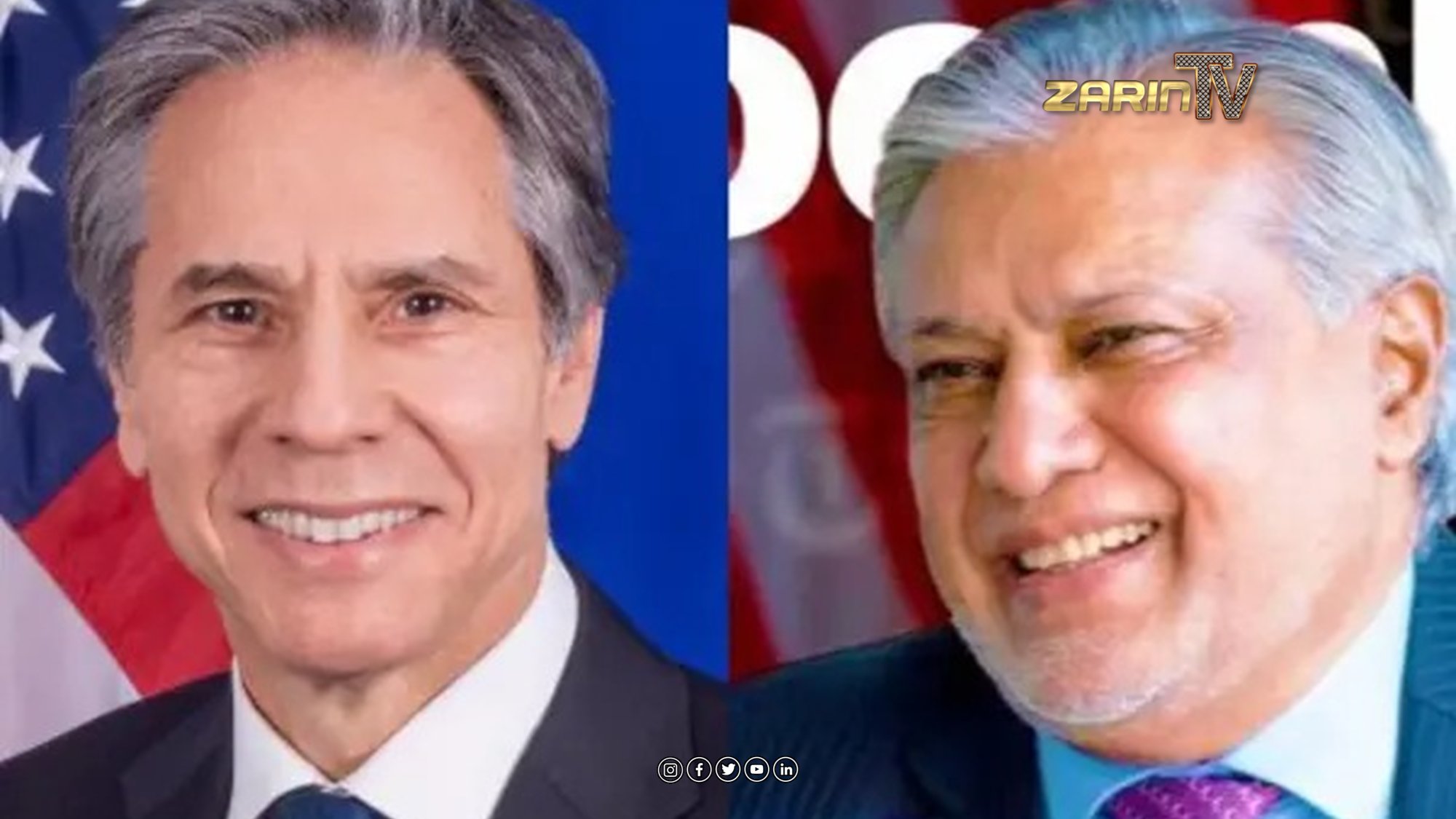 گفتگوی تیلیفونی وزیران خارجه ایالات متحده و پاکستان