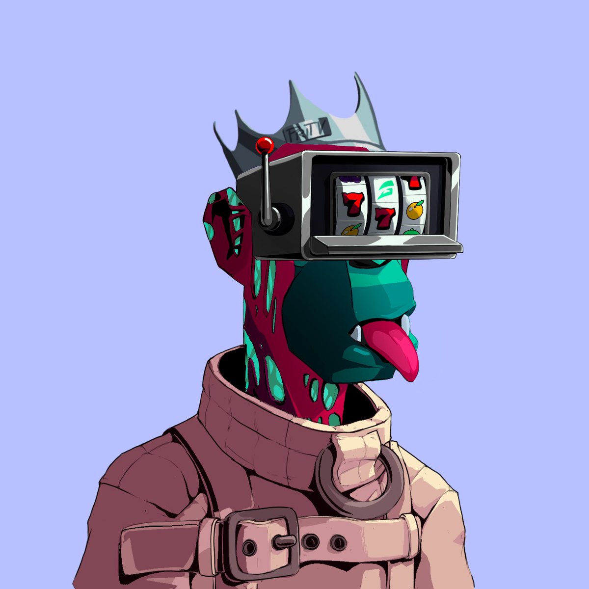 The PriTV V.5 Crown <a href="/Primatesnft/">Primates🌿</a> <a href="/PriTVDAO/">PriTV DAO</a> <a href="/ThinkingStiff/">ThinkingStiff</a> 

How do I look !? #PriTV #JNGL #Primates #SolanaNFT #Solana 

We are not dead yet !!!