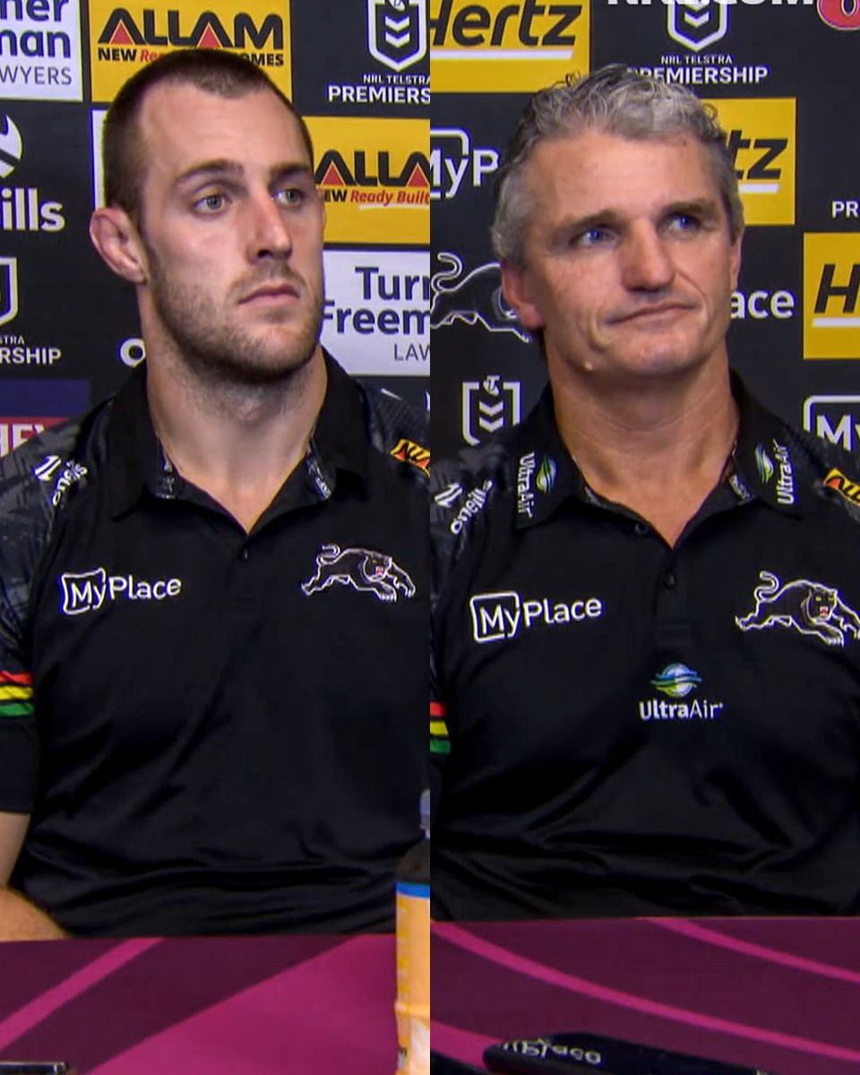 PRESS CONFERENCE 🎙️Ivan Cleary and Isaah Yeo discuss the defeat and provide an update on Jarome Luai. 🎥 bit.ly/NRLPressConfR5 #pantherpride 🐾