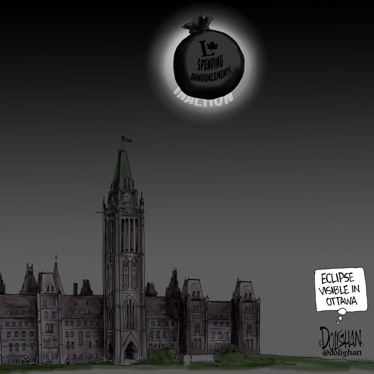 Tim Dolighan cartoon, April 6, 2024 torontosun.com/opinion/cartoo…