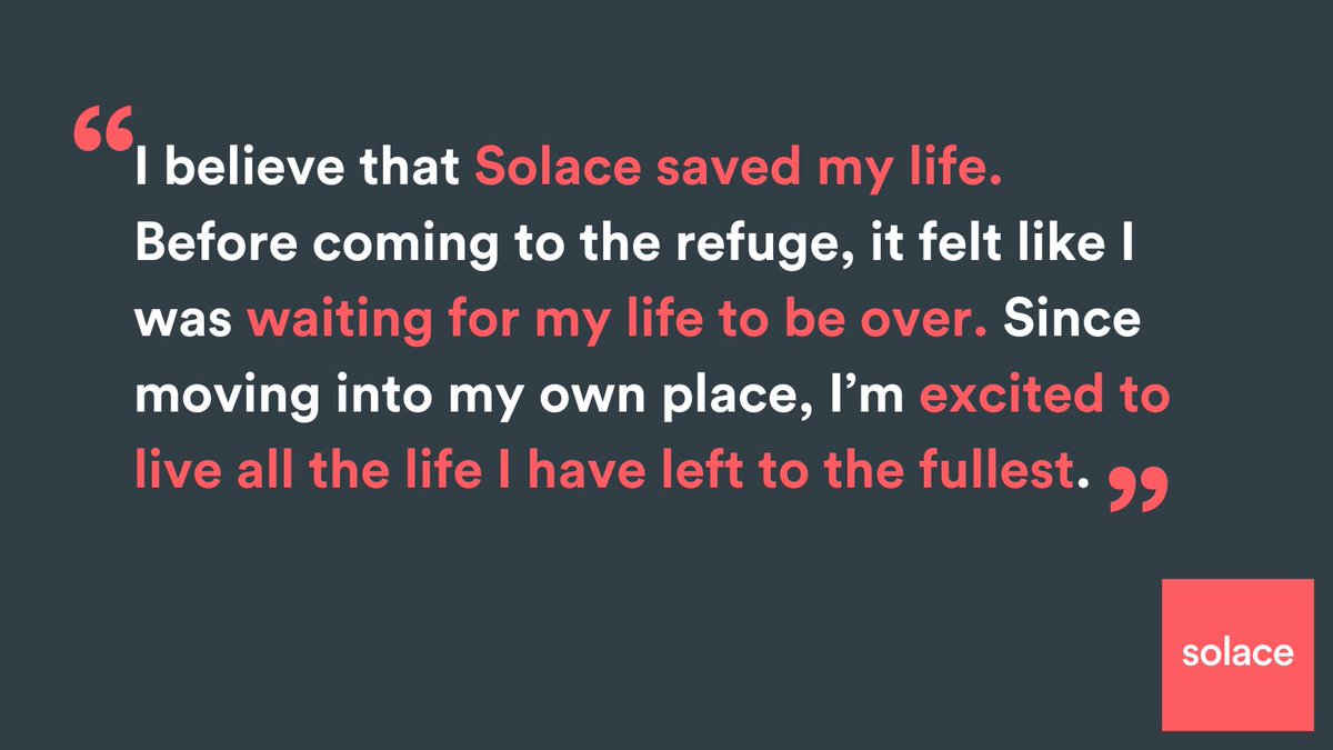 To see the impact our services are having across London read some of the feedback from the women and girls we support. To find out more about Solace, the services we provide, and how you can help, visit solacewomensaid.org/services/ #SolaceServices #EndVAWG