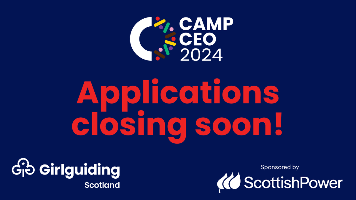 Camp CEO applications close tomorrow at midnight 📢 This is a great opportunity for members aged 14-18 to build skills and get career advice from a range of industry leaders! If you or someone you know wants to attend, apply or nominate them now 👇 bit.ly/49Lxudn