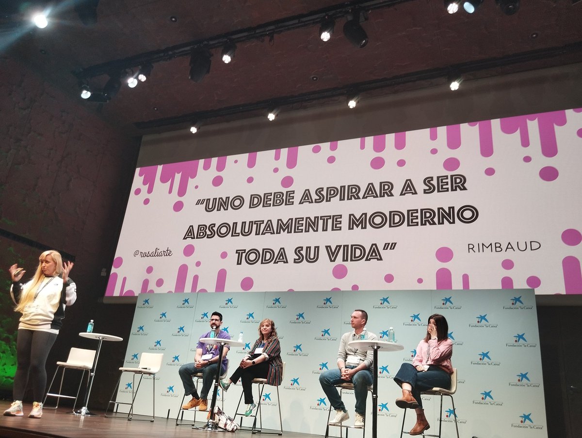 'Tú eres el recurso más valioso cuando usas la IA' permite la explosión de la creativa. Hace lo sencillo lo complejo'. '¿Qué ha aprendido mi alumnado que nunca imaginé que le había enseñado?'. @rosaliarte 2 #EduJornadas