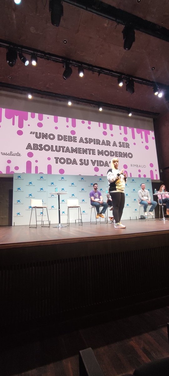 @rosaliarte Genial frase de Rimbaud con la que @rosaliarte termina su gran ponencia. #EduJornada #IA