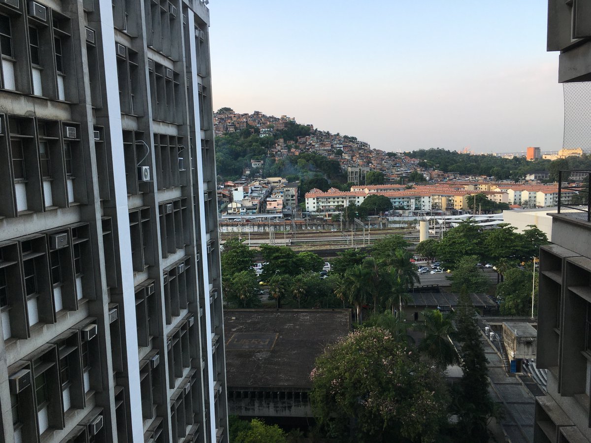 View of Mangueira from UERJ, Rio de Janeiro's State University.