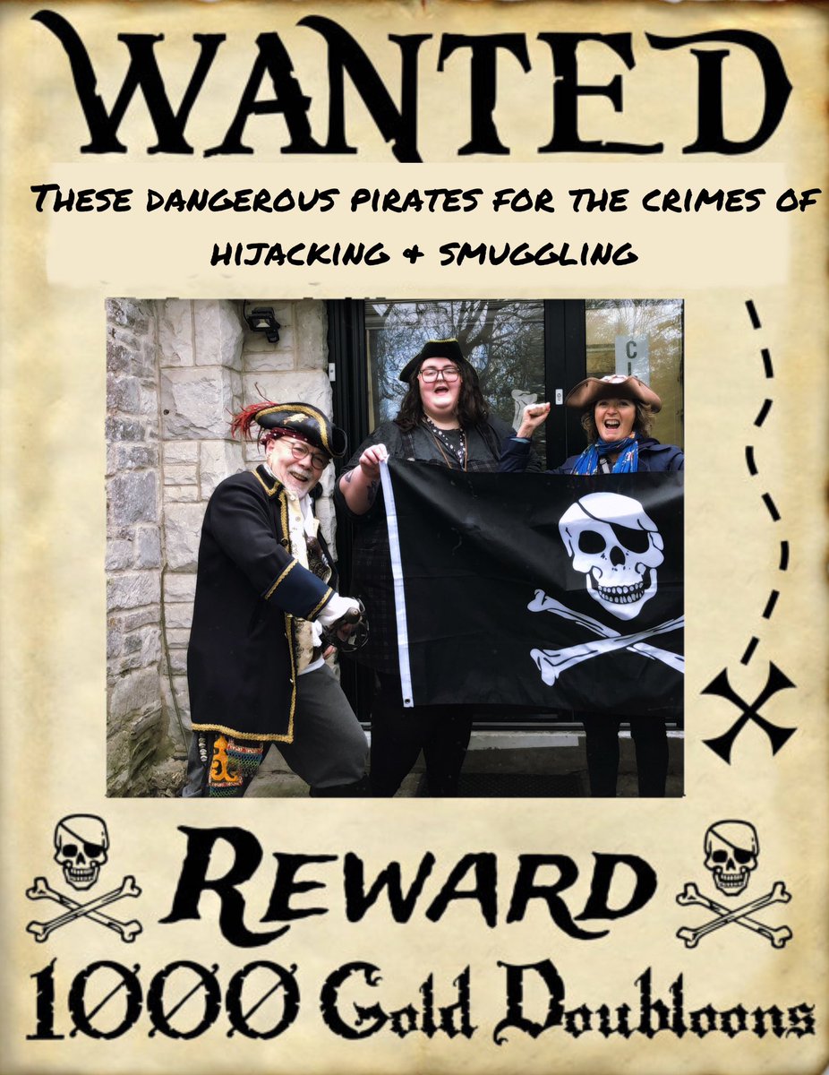 Pirates have hijacked the museum!!!! Come on down they’re not so bad and they have crafts and cupcakes!!