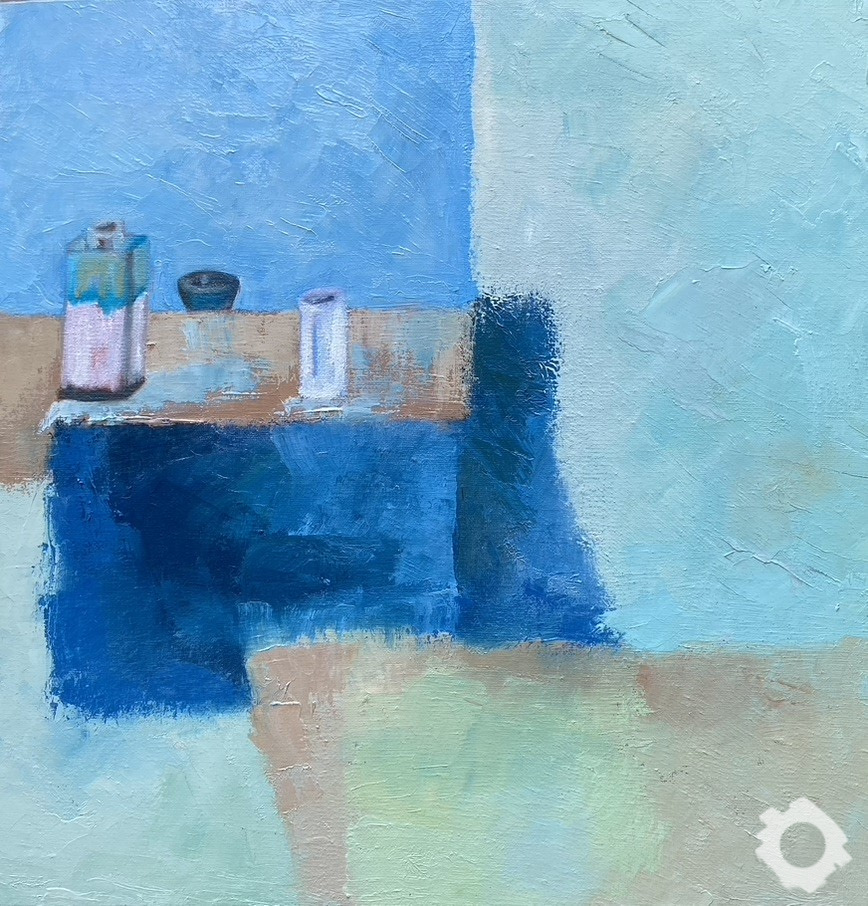 Art in The Ev: Caroline Race - Quiet Interiors 🎨 Caroline's work encompasses feelings of aloneness and isolation. Colour is the essence of the sense of place and the silence, the vessel is infinite in its context. First floor of The Everyman on Hope Street until 23rd April🗓