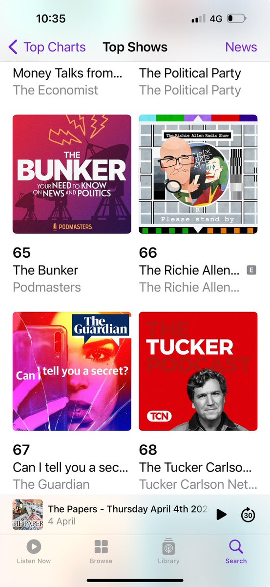 BBGRichie's tweet photo. It’s been another brilliant week for The Richie Allen Show consistently charting higher than BBC, SKY, LBC and Talk TV hosts. Thanks for listening to the REAL home of free speech and thanks for supporting me. https://t.co/9lU7Y5wlLN