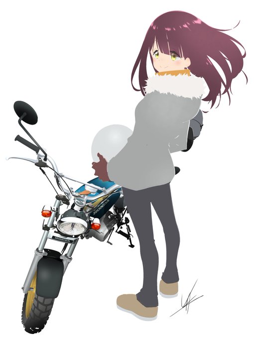 「女の子 バイク」のTwitter画像/イラスト(新着)｜3ページ目