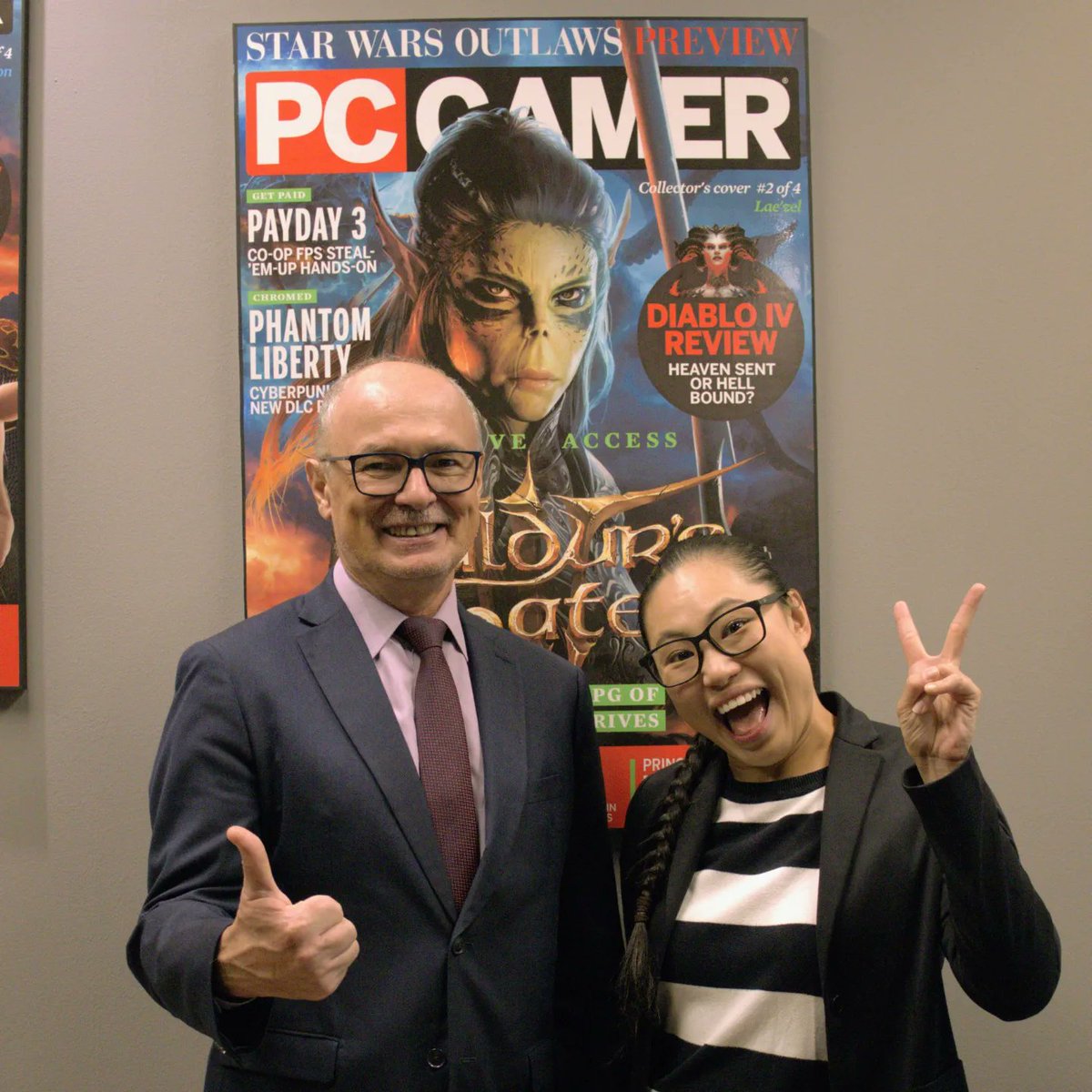 BelgiumMalaysia's tweet photo. Baldur's Gate 3: the gaming sensation of 2023/2024, developed by Larian studios, a Belgian company which started in Ghent/Belgium. Grateful for all the insights I got on gaming development from their studio in Kuala Lumpur. @larianstudios #baldursgate3 #baldursgate @mofamalaysia https://t.co/h5GNuai5ay