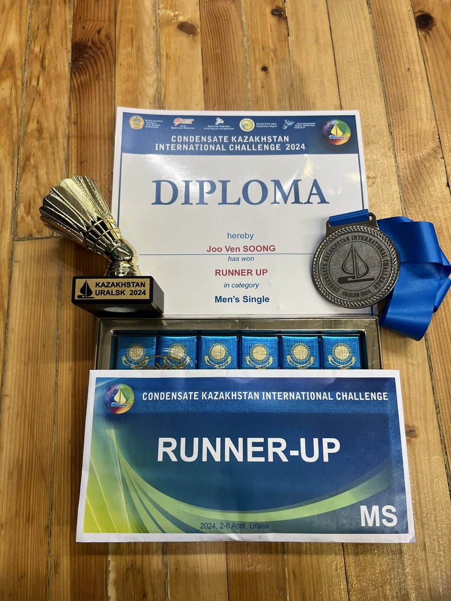 Runners up in Kazakhstan IC 2024. Still couldn’t have a breakthrough. Thank you for your continuous support 🙏<a href="/craigansibin/">Giarc Nibisna 🌺🇲🇾</a>