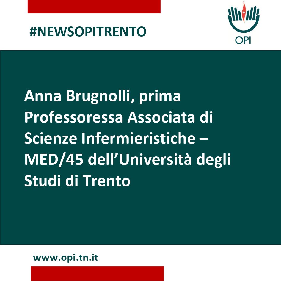 Ordine Professioni Infermieristiche di Trento tweet media