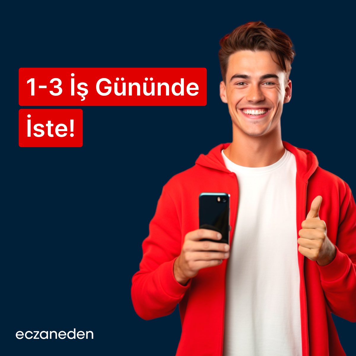 🎉Siz Eczacınızla Güvende Kalın Diye Eczaneden.com Tüm Türkiye'de!
📱Hemen Eczaneden.com'a girin, eğer zamanınız yoksa aynı gün teslimat modelini; eğer zamanınız varsa 1-3 iş gününde teslimat modelini seçerek ürünlerinizi güvenle isteyin!
#EczacımlaGüvendeyim