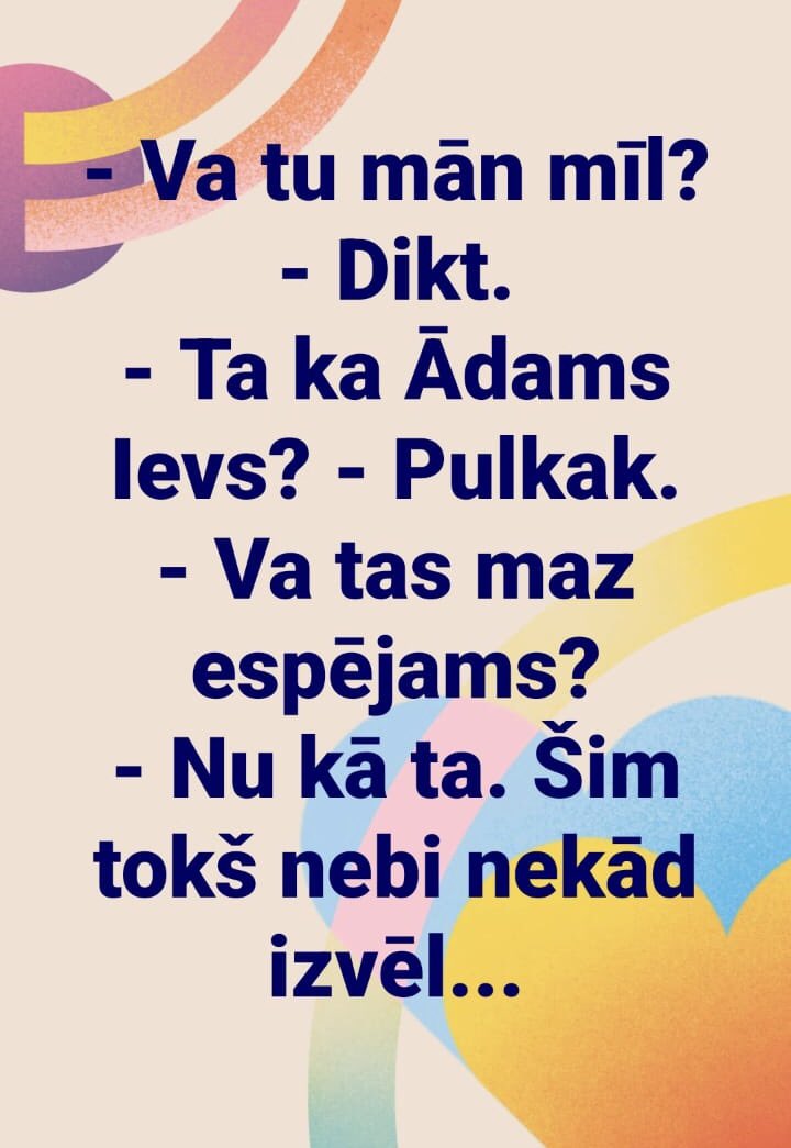 vkoralis's tweet photo. No tīkla dzīlēm. 😀🙏
#ādams #ieva #mīlestība https://t.co/Omasrj4yn9